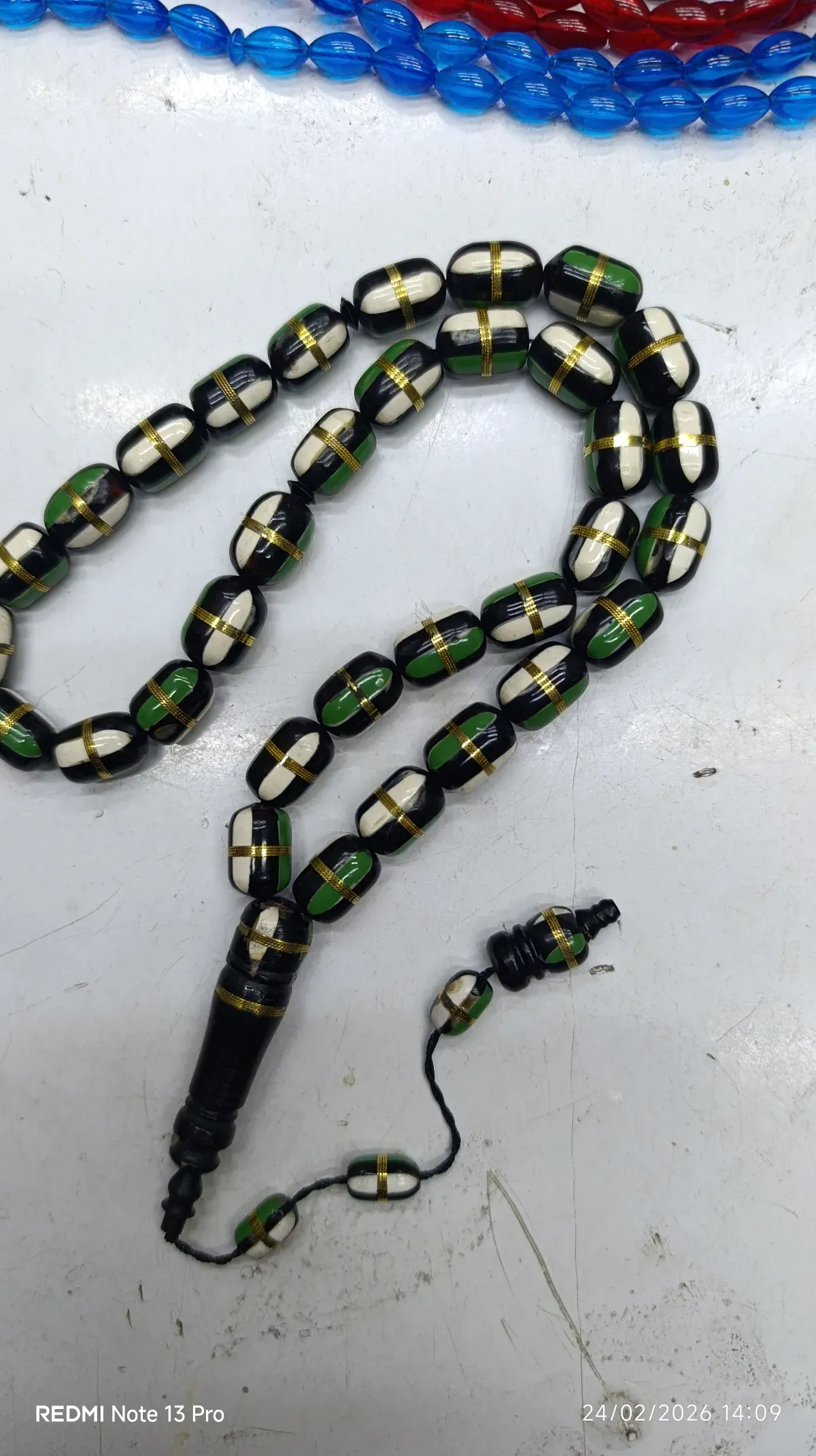 İşlemeli kuka tespih - Görsel 3