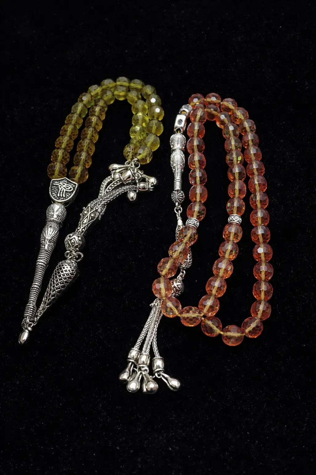 Zultanit taşı küre modeli 8 milim tesbih