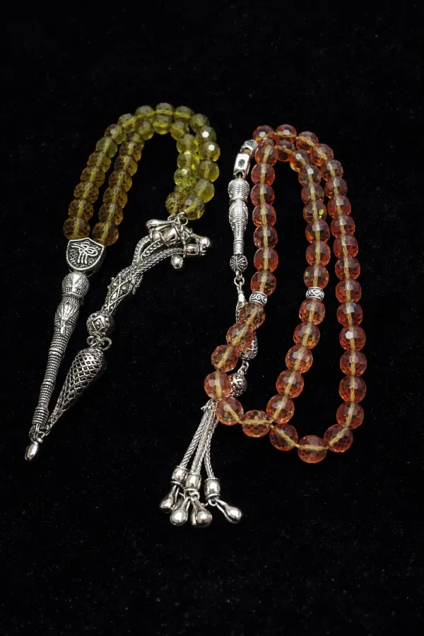 Zultanit taşı küre modeli 8 milim tesbih